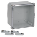 Integra - Premium Line | Polycarbonate | Screw Closure | Clear | Mounting Feet | NEMA 6P-2