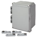 Integra - Premium Line | Hinged Cover | Opaque | Mounting Feet | 6P-2