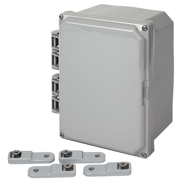 Integra - Premium Line | Hinged Cover | Opaque | Mounting Feet | 6P