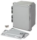 Integra - Premium Line | Opaque Hinge Cover | Four Screw Lid | Flanges | NEMA 6P-3