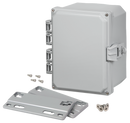 Integra - Premium Line | Polycarbonate | Hinged Cover | Opaque | Non-Metallic Locking Latch | Mounting Flanges-3