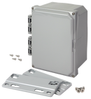 Integra - Premium Line | Opaque Hinge Cover | Two Screw Cover | Flanges | NEMA 4X-3