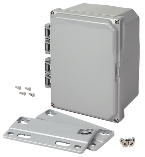 Integra - Premium Line | Opaque Hinge Cover | Two Screw Cover | Flanges | NEMA 4X