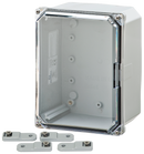 Integra - Premium Line | Polycarbonate | Screw Closure | Clear | Mounting Feet | NEMA 6P-1