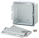Integra - Premium Line | Clear Hinge Cover | Four Screw Lid | Flanges | NEMA 6P-4