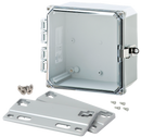 Integra - Premium Line | Polycarbonate Enclosure | Clear Hinge Cover | Locking Latch | Flanges | NEMA 4X-4