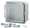 Integra - Premium Line | Polycarbonate | Clear Hinge Cover | Latch | Feet | NEMA 4X-4
