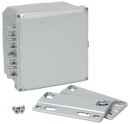 Integra - Premium Line | Opaque Hinge Cover | Four Screw Lid | Flanges | NEMA 6P-4