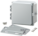 Integra - Premium Line | Polycarbonate | Hinged Cover | Opaque | Non-Metallic Locking Latch | Mounting Flanges-4