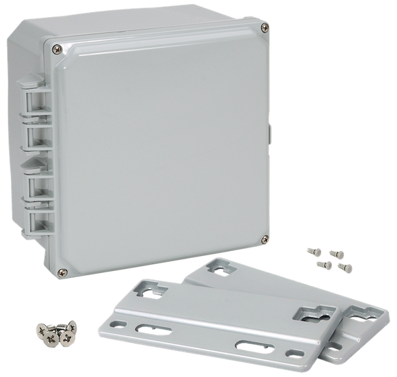 Integra - Premium Line | Opaque Hinge Cover | Two Screw Cover | Flanges | NEMA 4X