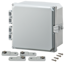 Integra - Premium Line - Hinged Cover | Opaque | Non-Metallic Locking Latch | Mounting Feet-4