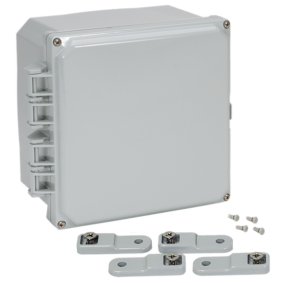 Integra - Premium Line | Polycarbonate | Opaque Hinge Cover | Latch | Feet | NEMA 4X