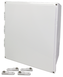 Integra - Premium Line | Polycarbonate | Hinged Cover | Opaque | Mounting Feet | 6P | White-10