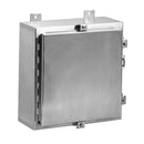 N4X Series  304 Stainless Steel Enclosures with Continuous Hinge and Clamped   Cover-3