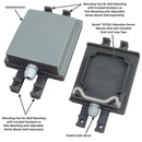 Altelix NEMA 4X Weatherproof Enclosure for YoLink® YS7201 Smart Vibration, Shock and Glass Break Sensor-1