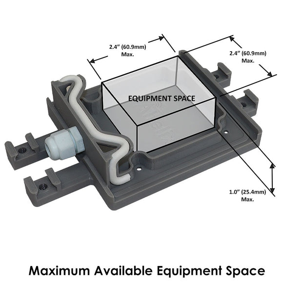 Altelix NEMA 4X Weatherproof Enclosure for Small Electronic Devices and Sensors