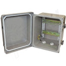 Altelix 10x8x8 Industrial DIN Rail Enclosure Fiberglass NEMA 4X IP66-7