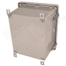 Altelix 10x8x8 Industrial DIN Rail Enclosure Fiberglass NEMA 4X IP66-8