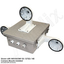 Altelix NEMA 4X Fiberglass Weatherproof Camera Security Cabinet with Three HIKVISION DS-1273ZJ-140 Camera Mounts-6