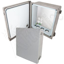 Altelix Insulated Fiberglass Weatherproof NEMA 4X Enclosure with 200W Heater & 120 VAC Outlets-1