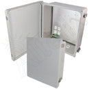 Altelix Fiberglass Weatherproof Heated NEMA Enclosure with 200W Heater & 120 VAC Outlets-1