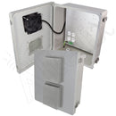 Altelix Fiberglass Weatherproof Vented NEMA Enclosure with Cooling Fan and 120 VAC Outlets-1