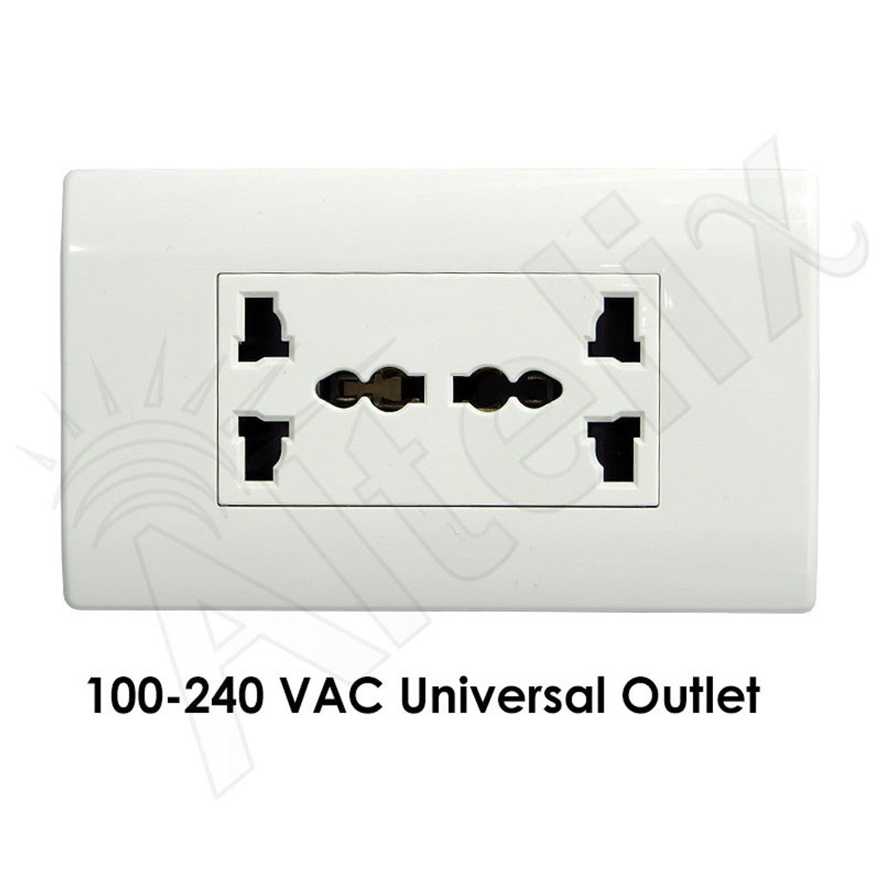 Altelix 14x12x10 Fiberglass Weatherproof NEMA Enclosure with 100-240 VAC Universal Power Outlet