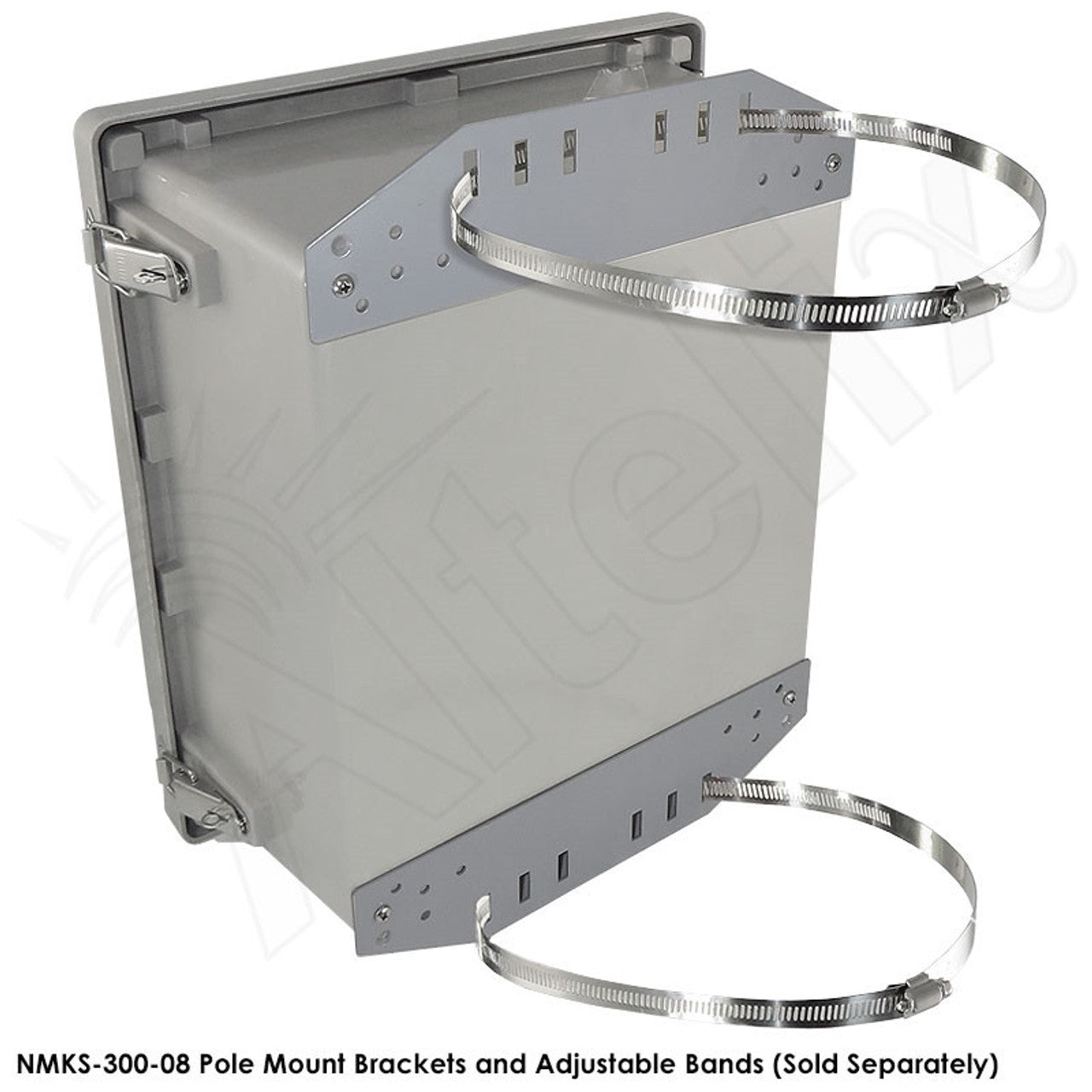 Altelix 14x12x10 Fiberglass Weatherproof NEMA Enclosure with 100-240 VAC Universal Power Outlet