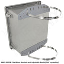 Altelix 14x12x10 Vented Fiberglass Weatherproof NEMA Enclosure with 100-240 VAC Universal Power Outlet-9