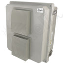 Altelix Insulated Fiberglass Weatherproof Vented NEMA Enclosure with Cooling Fan and 120 VAC Outlets-3