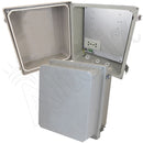 Altelix 14x12x10 Fiberglass Weatherproof NEMA Enclosure with 100-240 VAC Universal Power Outlet-1