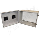 Altelix 16x20X12 Fiberglass Weatherproof Vented NEMA Enclosure with Blank Non-Metallic Equipment Mounting Plate-6