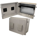 Altelix 16x20x12 Fiberglass Weatherproof Vented NEMA Enclosure with 19" Wide 4U Vertical Rack Frame-1