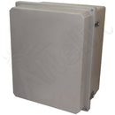 Altelix Fiberglass Weatherproof NEMA 4X Enclosure with Blank Aluminum Equipment Mounting Plate-4