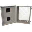 Altelix 16x20X12 Fiberglass Weatherproof Vented NEMA Enclosure with Blank Non-Metallic Equipment Mounting Plate-14