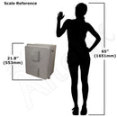 Altelix Fiberglass Weatherproof Vented NEMA Enclosure-17