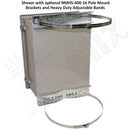Altelix 16x20X12 Fiberglass Weatherproof Vented NEMA Enclosure with Blank Non-Metallic Equipment Mounting Plate-16