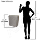 Altelix Fiberglass Weatherproof Vented NEMA Enclosure with Aluminum Mounting Plate, 120V Outlets & Power Cord-17