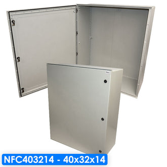 Altelix 40x32x14 NEMA 4X Fiberglass Weatherproof Enclosure