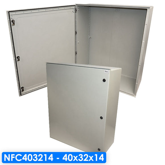 Altelix 40x32x14 NEMA 4X Fiberglass Weatherproof Enclosure