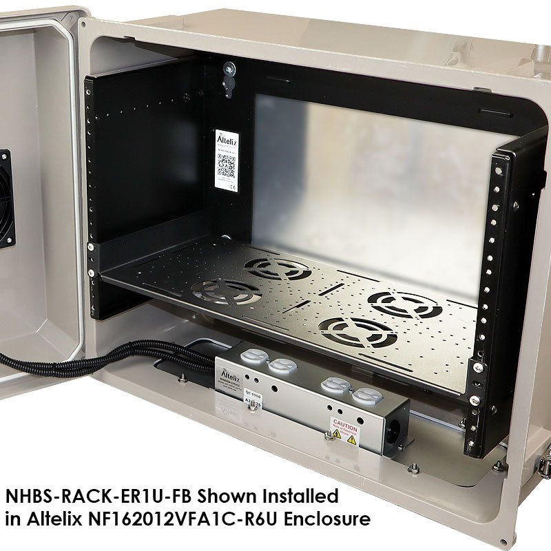 Altelix 19" 1U Rack Mountable Shelf