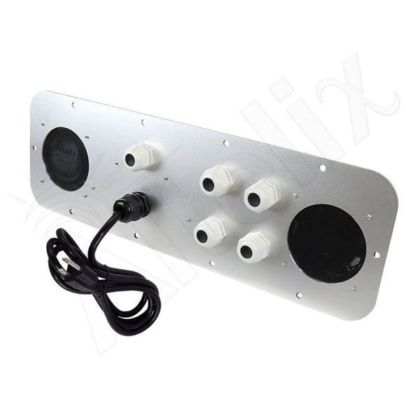 Power Module with Single 120VAC Duplex Outlet and Cooling Fan for NS242012, NS242412, NX242416, NS242416, NS242424, NS282416 and NS322416 Enclosures