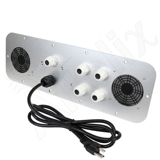 Vented Power Module with Single 120VAC Duplex Outlet for NS242012, NS242412, NS242416, NX242416, NS242424, NS282416 and NS322416 Enclosures - 0