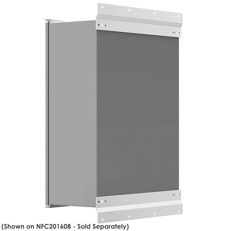 Heavy Duty Galvanized Steel Flange Wall Mount Kit for Altelix - 0