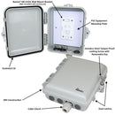 Altelix Weatherproof NEMA 4X Enclosure for Navien® NR-20DU and NR-21DU Remote Controller-2