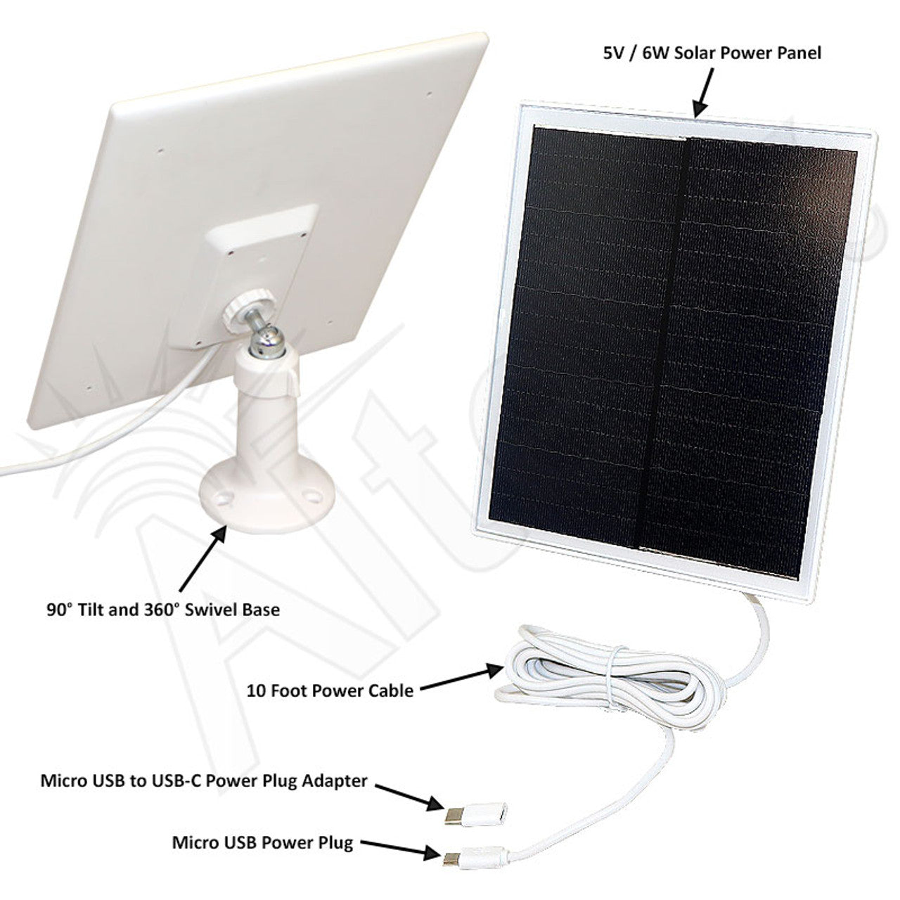 Altelix Solar Powered Weatherproof NEMA 4X Enclosure for LILYGO® T-Echo Wireless Module