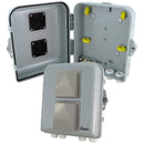 Altelix 10x9x4 PC+ABS Weatherproof Vented Utility Box NEMA Enclosure with Hinged Door-1