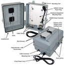 Altelix 12x9x7 PC+ABS Weatherproof Vented Utility Box NEMA Enclosure with 120 VAC 3-Prong Power Plug & Power Cord-2