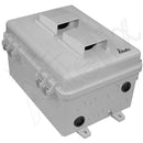 Altelix 12x9x7 Polycarbonate + ABS Vented Enclosure with Aluminum Equipment Mounting Plate-4