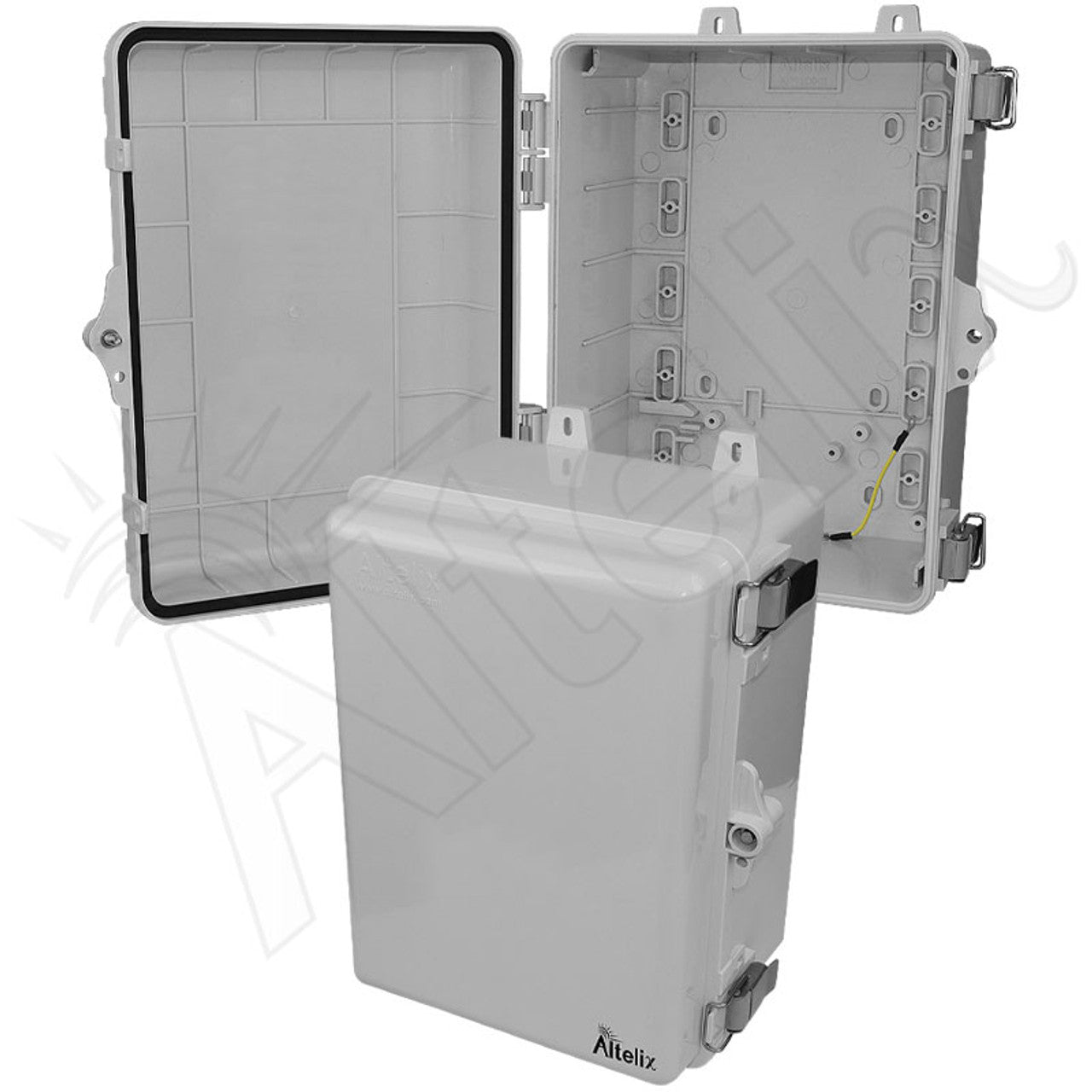 Altelix 12x9x7 Polycarbonate + ABS NEMA 4X RF Transparent Outdoor WiFi Enclosure